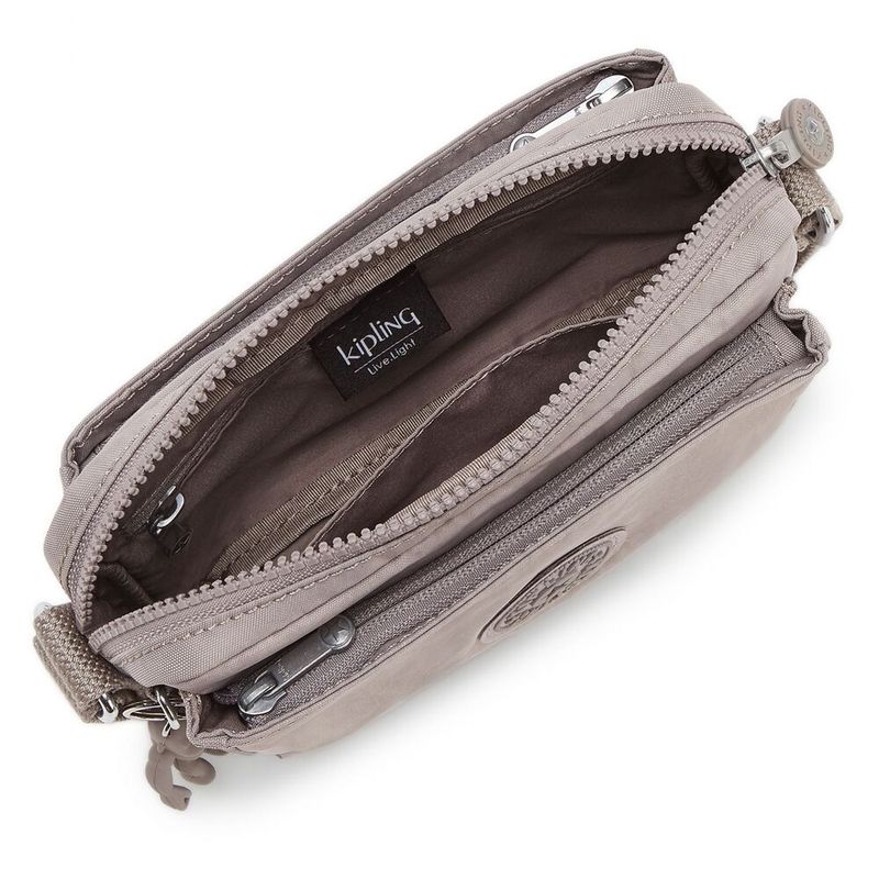 Bolsa kipling gris new arrivals