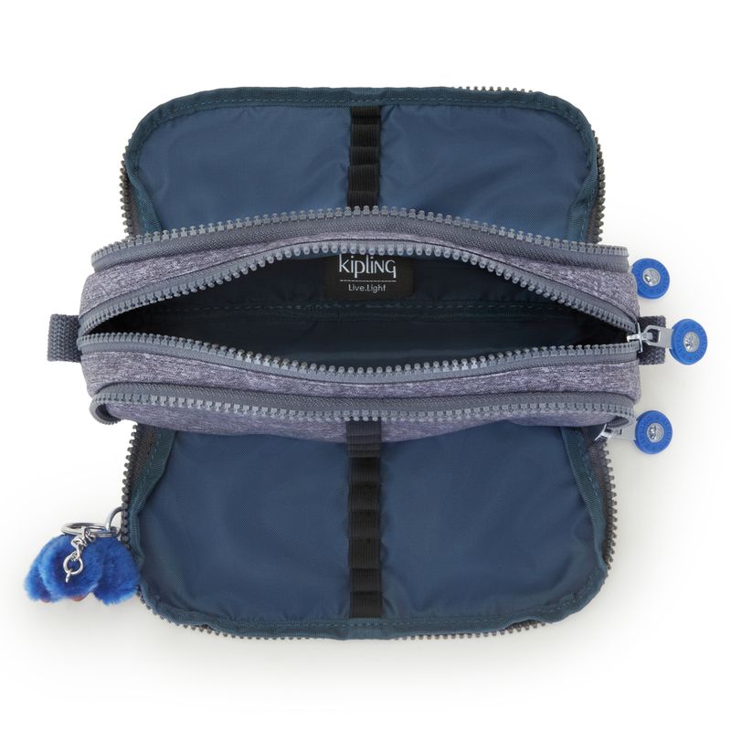 Estojo Kipling 100 Pens Cinza Almost Jersey