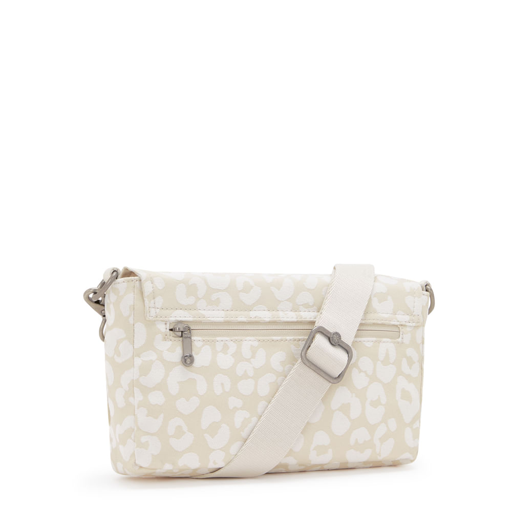 Bolsa Aras White Cheetah J | Kipling - Kipling Bolsa Aras White Cheetah J | Kipling - Kipling