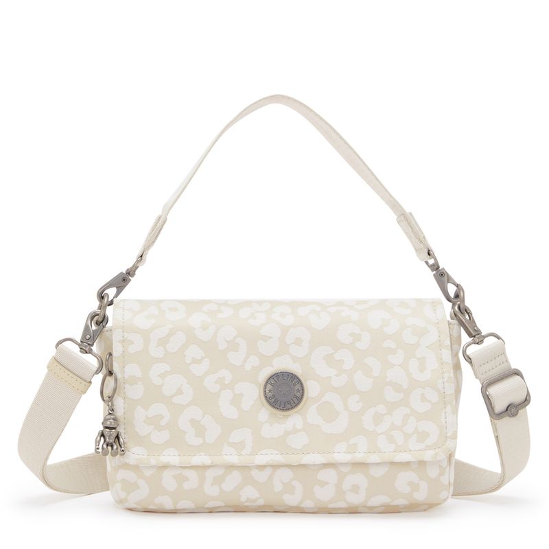 Bolsa Aras White Cheetah J | Kipling - Kipling Bolsa Aras White Cheetah J | Kipling - Kipling