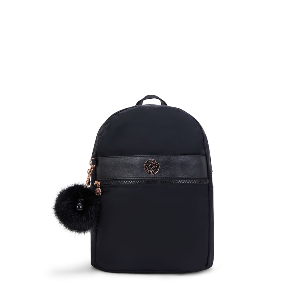Mochila Jeanna Jet Blk SatinWK Kipling Kipling