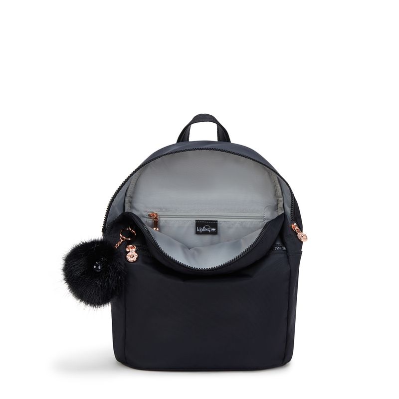 Mochila Jeanna Jet Blk SatinWK Kipling Kipling