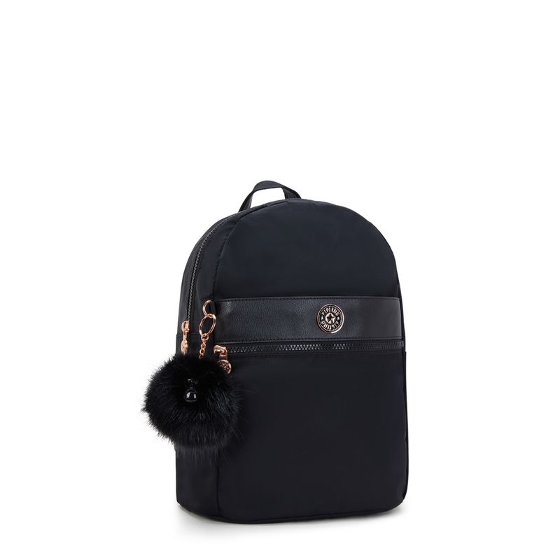 Mochila Jeanna Jet Blk SatinWK Kipling Kipling