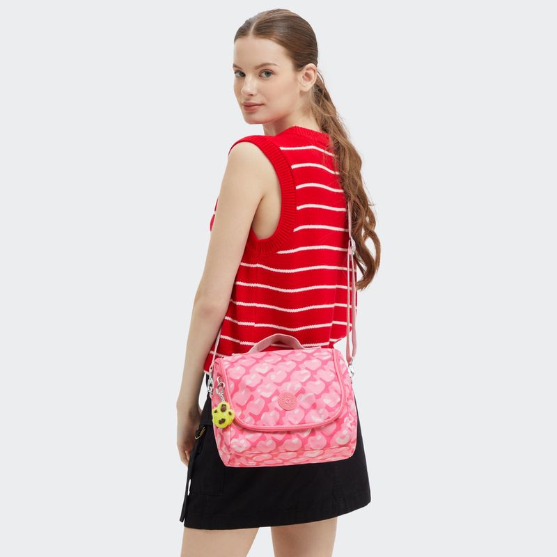 Lancheira New Kichirou Adorable Hearts | Kipling - Kipling Lancheira New Kichirou Adorable Hearts | Kipling - Kipling