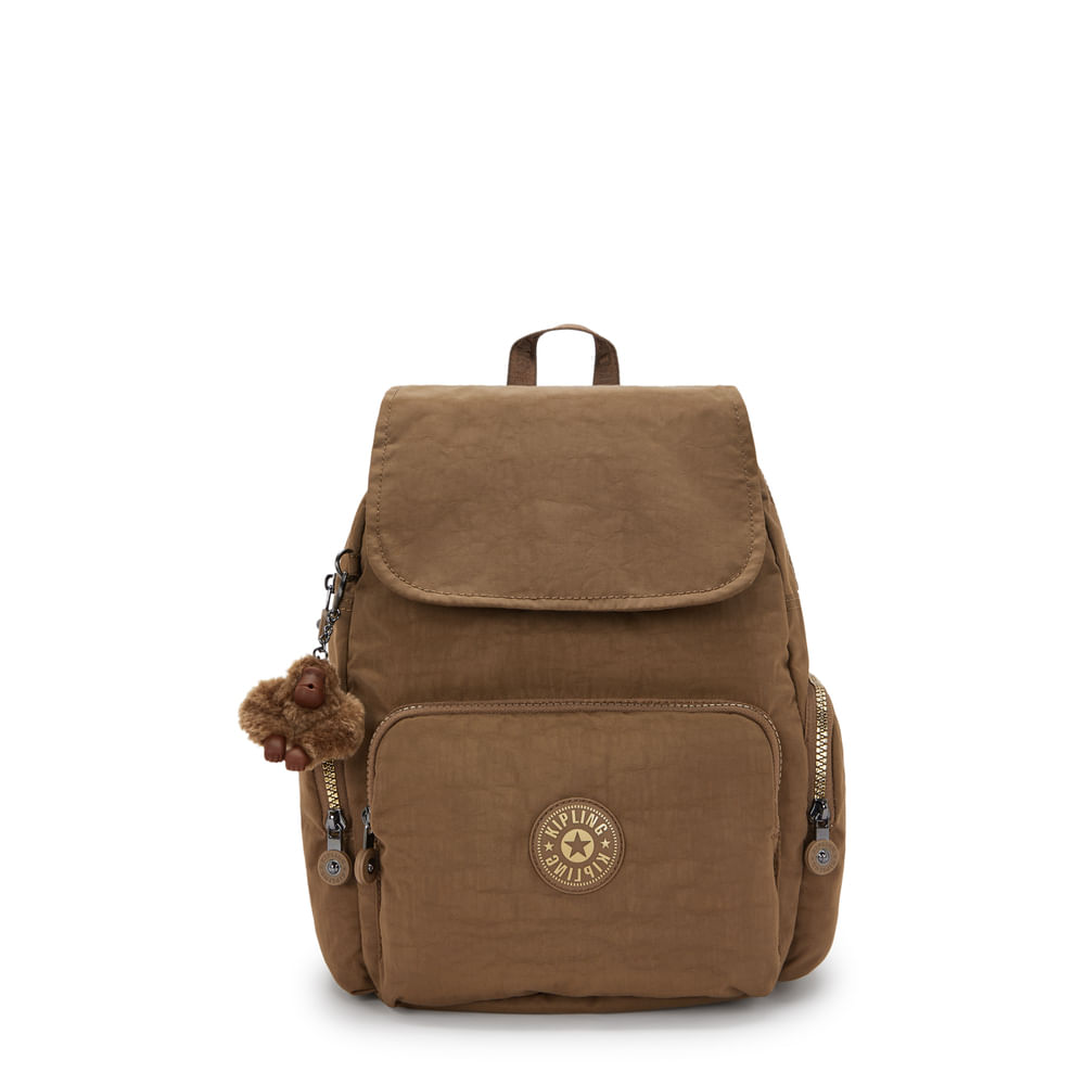 Mochila City Zip S Glorious Khaki | Kipling - Kipling