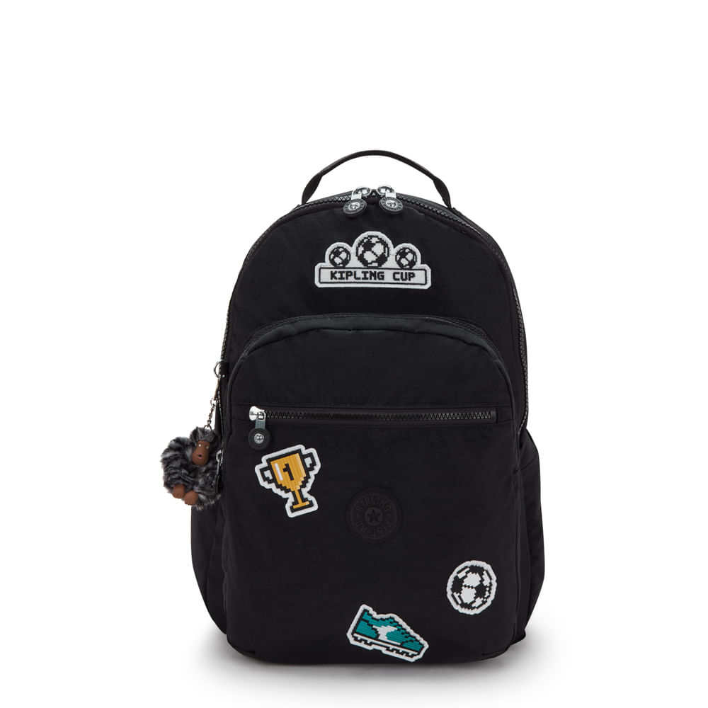 Mochila Seoul Lap Iron Bold Zip | Kipling - Kipling